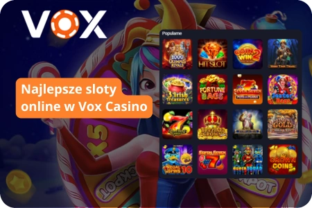 Vox Casino slots online z wyborem popularnych slotów
